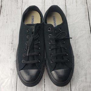 Convers All-Star Black Lowtops